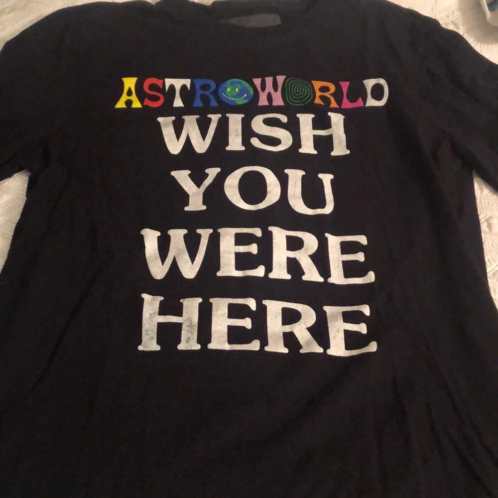 ASTROWORLD TRAVIS SCOTT LONG TEE